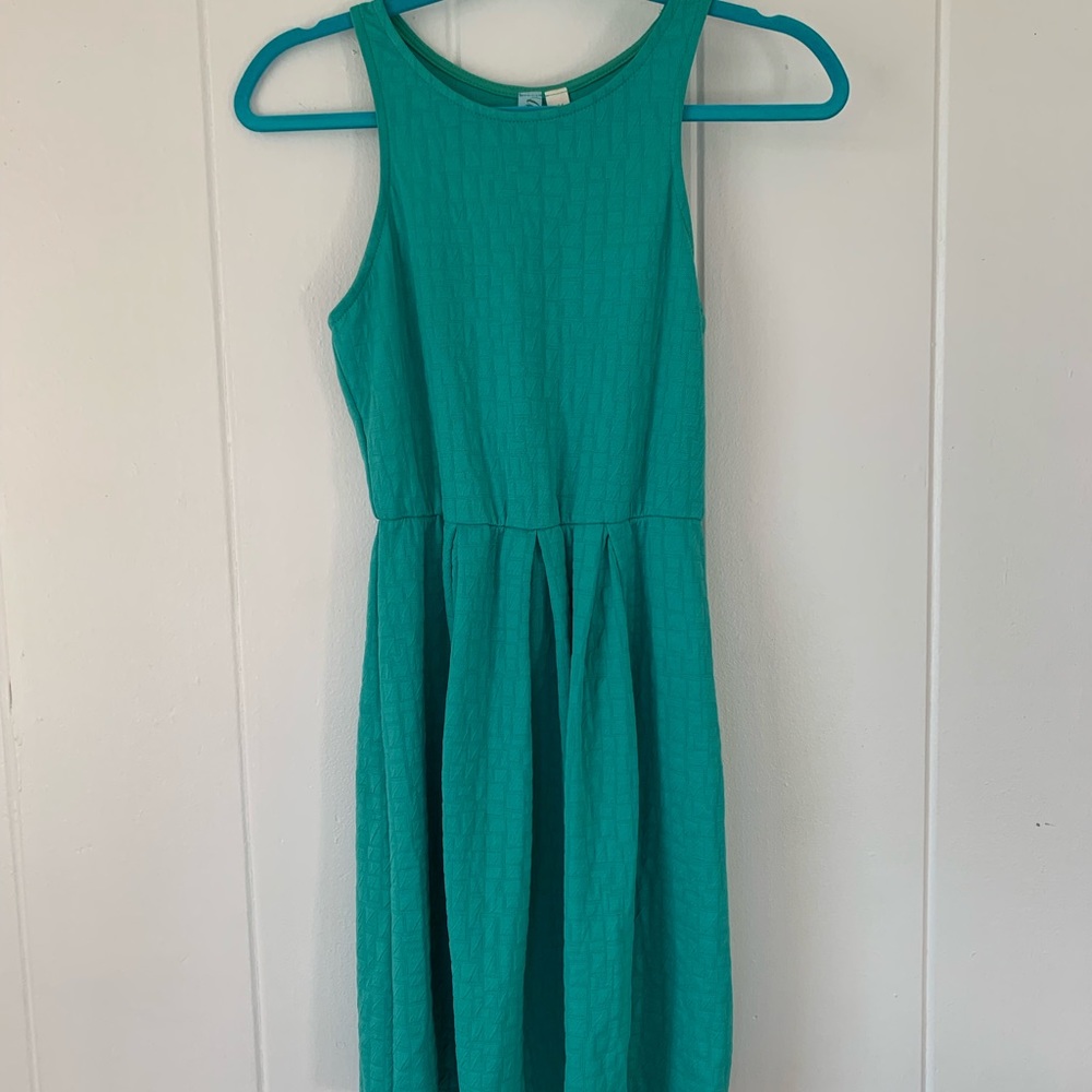 Turquoise dress